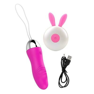12 Speeds Remote USB Rechargeable Vibrating Penis Shaped Kegel Sex Egg | moodTime