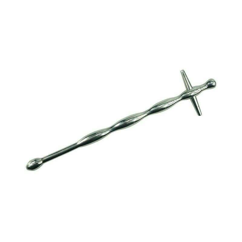 Stainless Steel Cross Male Urethral Probe