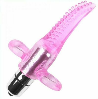 Strong Finger Vibe Tongue Vibrating Massager