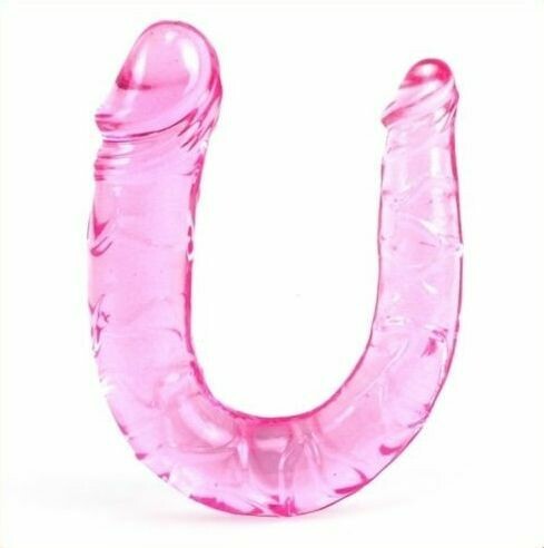 Jelly Double Penetration Dildos Anal Sex Toy - Double Ended Penis