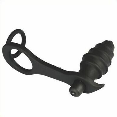 Cock Ring and Anal Prostate Massager Combo