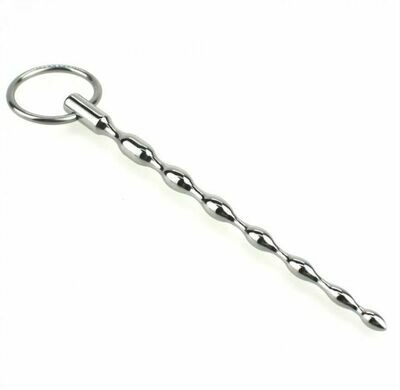 Bumpy Stainless Steel Male Urethral Probe