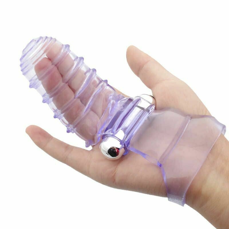 Finger Sleeve Vibrator Female Masturbator