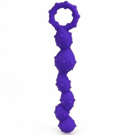 Quality Silicone Bumpy and Curvy Anal Beads