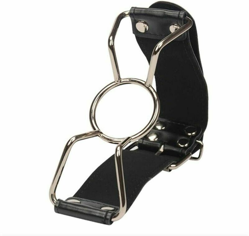 Stainless Steel Mouth Butterfly O-Ring Style Gag Harness