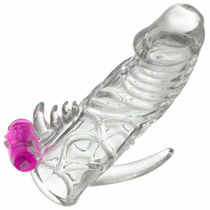 Male Vibration Crystal Penis Sleeve | moodTime