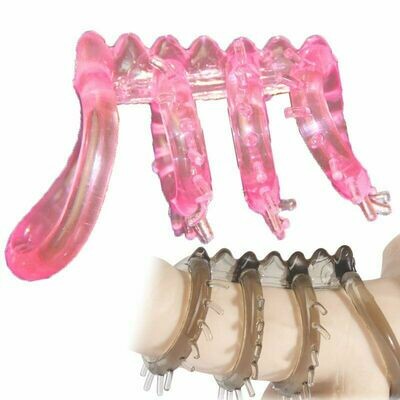 Master Triple Ticklers Cock Ring