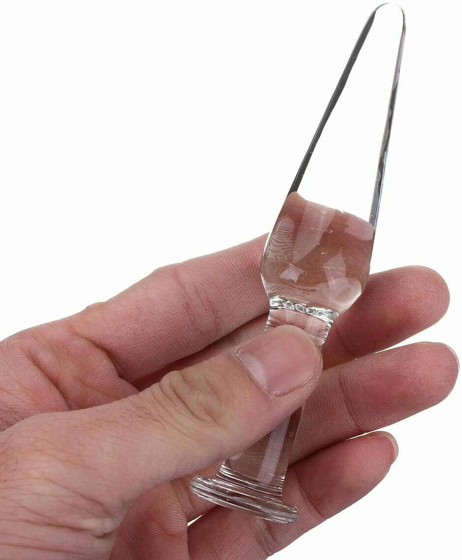 Crystal Glass Butt Plug Slim