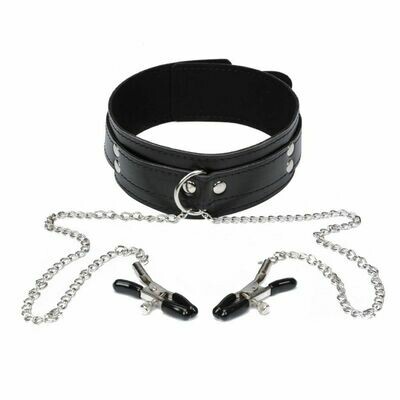 Nipple Clamps &amp; Slave Collar