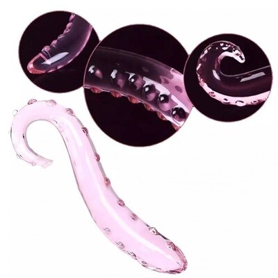 Sexy Tentacle Borosilicate Glass Masturbation or Anal Sex Toy | moodTime