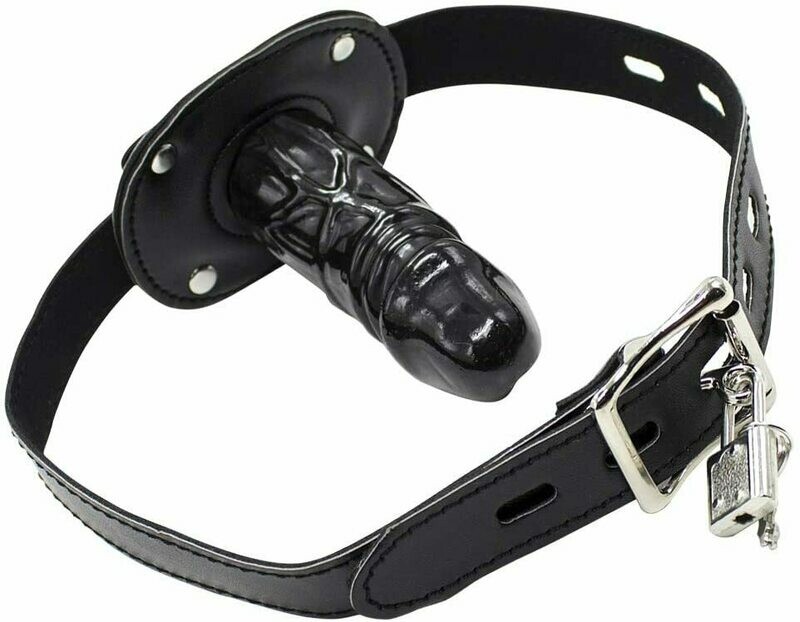 Dildo Mouth Gag for Couple Sexy Game Play
