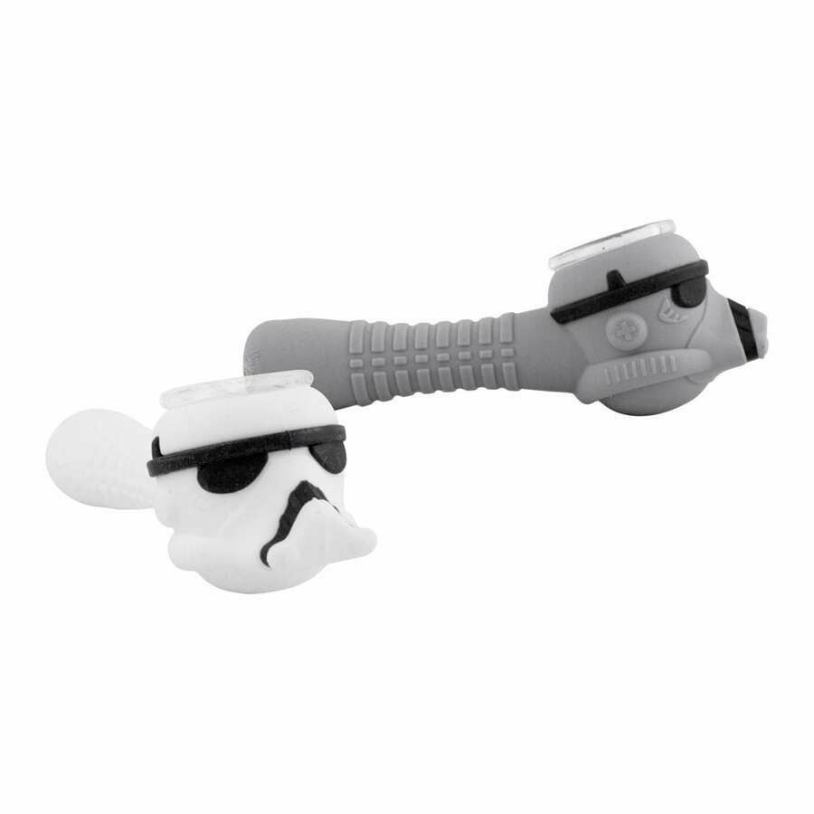 Storm Trooper Silicone Smoking Pipe