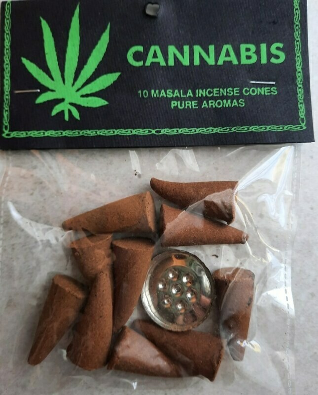 Cannabis Weed Incense Cones