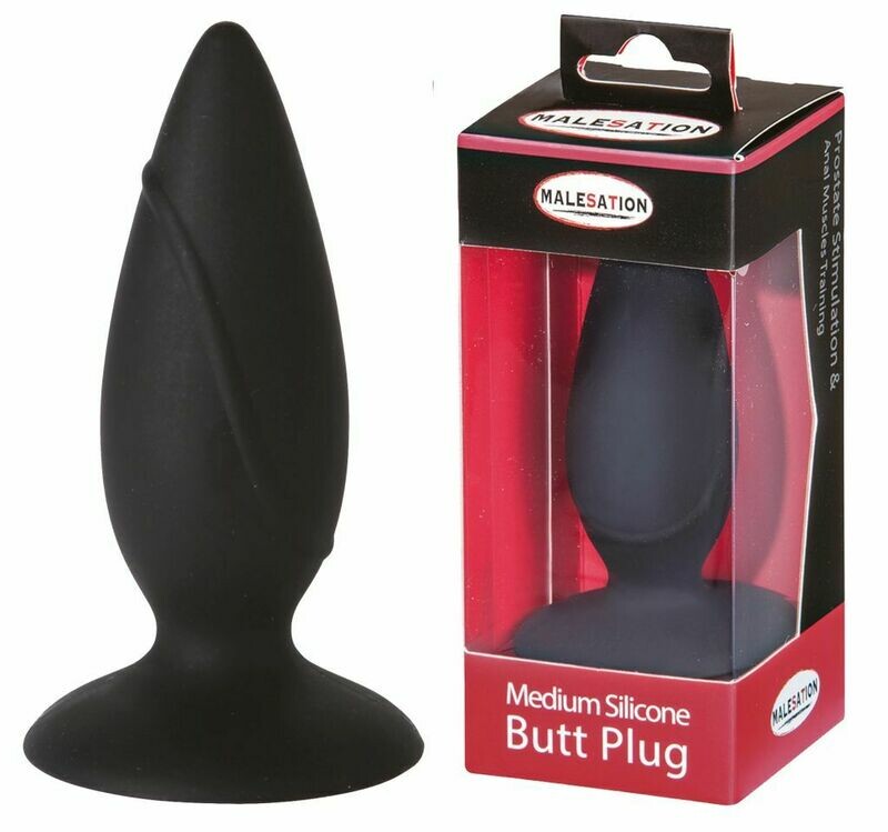 Malesation Silicone Anal Plug - Medium