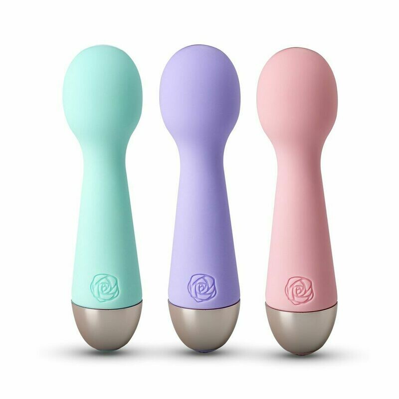 10-Speed Mini Rechargeable Vibrating Wand Massager