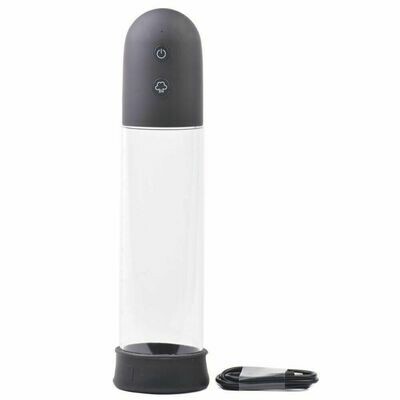 Rechargeable Automatic Penis Pump with Black Sleeve + Free Cock Ring