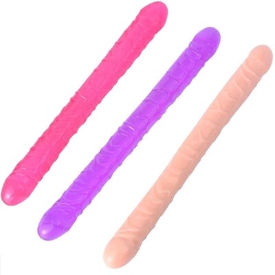 33cm Jelly Double Dildo Anal Sex Toy