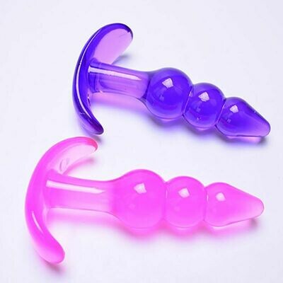 Soft Silica Gel Anal Plug Alternative Stimulation Anal Sex Toy