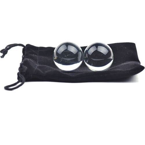 Glass Love Balls - Ben Wa Kegel Balls