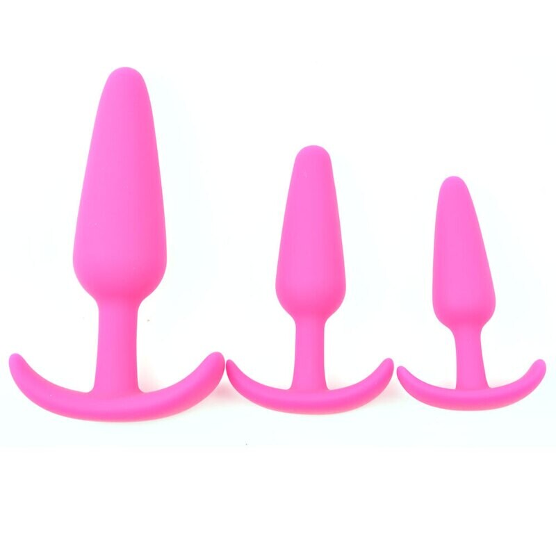 Silicone Butt Plug Starter Set