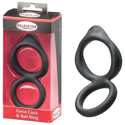 Malesation Force Cock &amp; Ball Ring