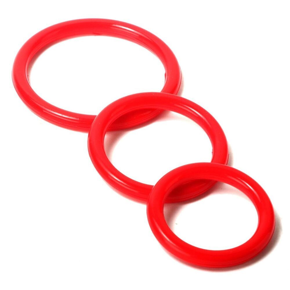 Basic Edge Cock Ring Erection Enhancer Set