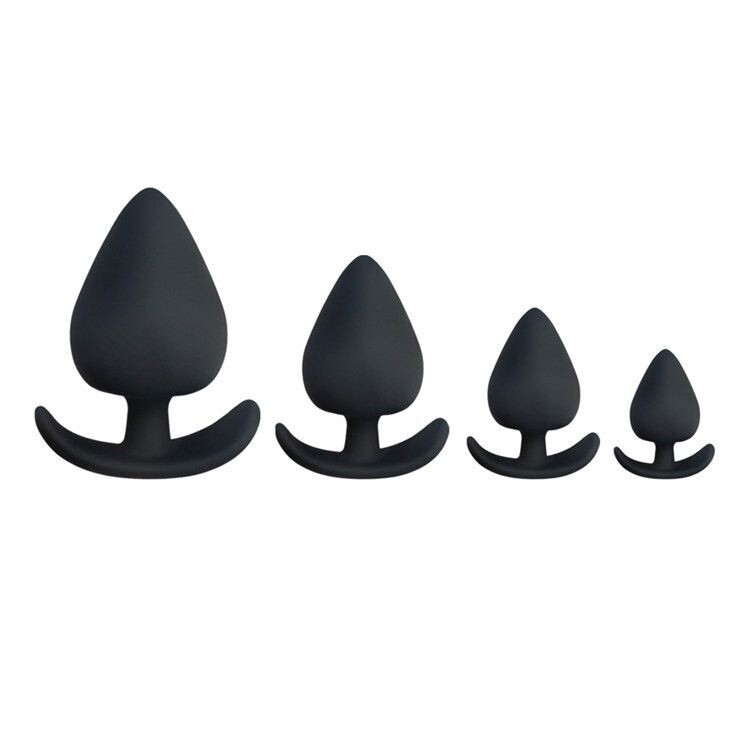 Plump Silicone ​Butt Plug Set​​ 4 Piece