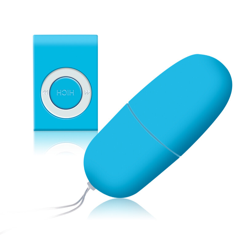 Wireless Remote Control Vibrating Egg - Blue