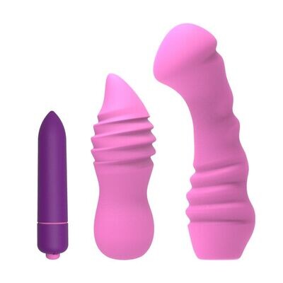 3 in 1 Foreplay Pleasure Set Vibration