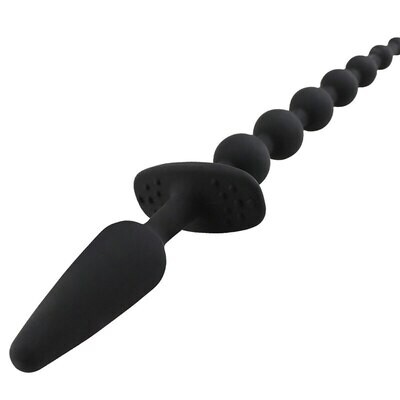 Double Anal Toy - Butt Plug and Anal Beads
