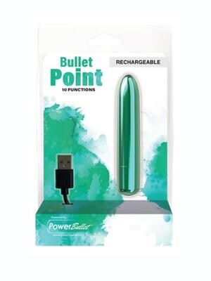Swan Bullet Point Rechargeable Vibrating Sex Bullet