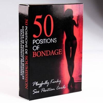 50 Positions of Bondage Card Game | moodTime