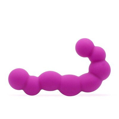 Anal Pleasure Flexible Silicone Bubbly Beads | moodTime