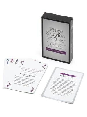 Fifty Shades Play Nice Talk Dirty Card Game
