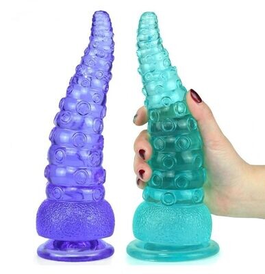 Kraken Tentacle Dildo With Suction Cup Fantasy Dildo