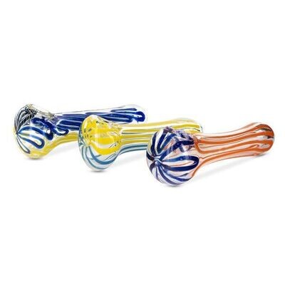 Glass Rasta Spoon Smoking Pipe
