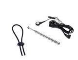 EStim Electric Shock Penis Ring Plug Urethral Sound