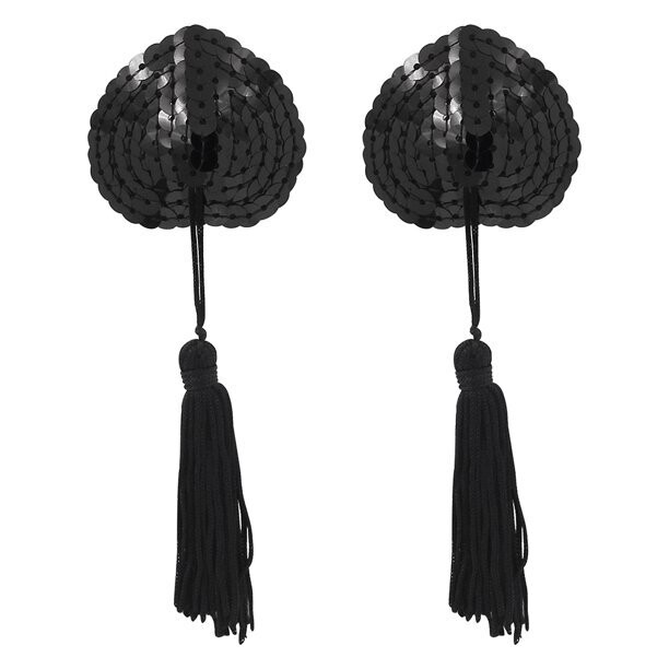 Sequins Tassel Nipple Covers