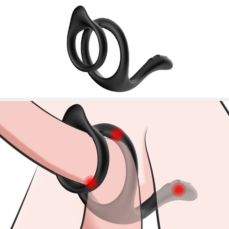 Teaser​ Tail Silicone Cock Ring