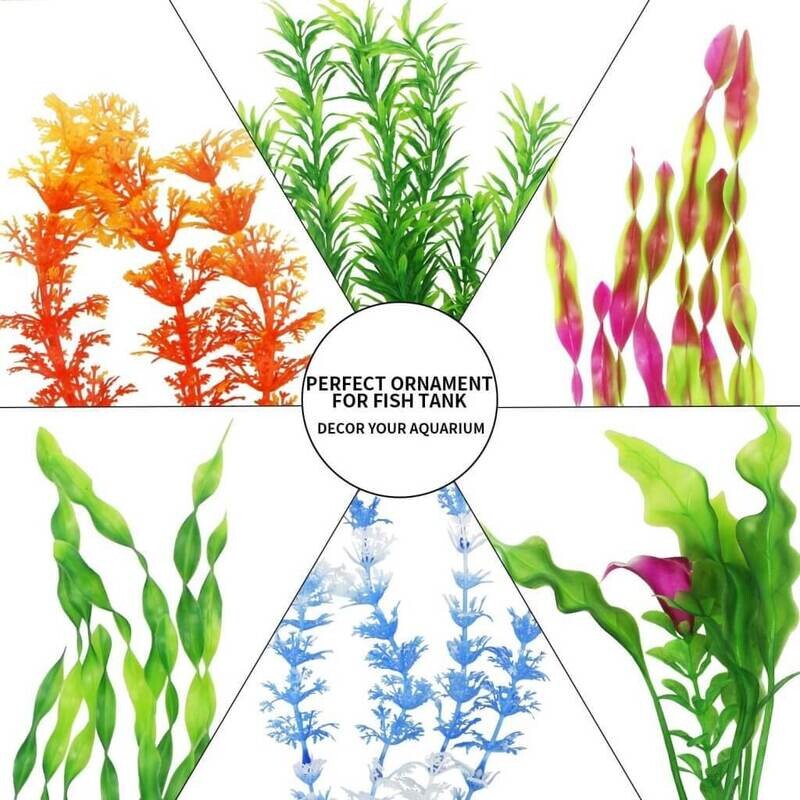 Artificial Fish Tank Plants - Aquarium Decoration