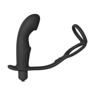 Curved Cock Ring Prostate Massager