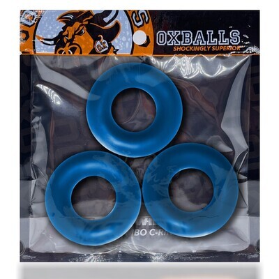 Oxballs Fat Willy Cock Rings - Space Blue