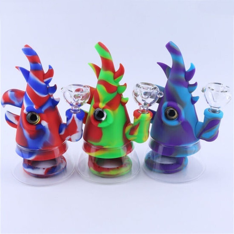 High Flying Bird Silicone Water Smoking Pipe