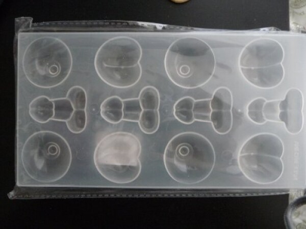 Penis Boobs and Ass Ice Tray
