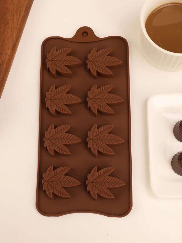 Cannabis Leaf Silicone Candy Ice Tray Mould