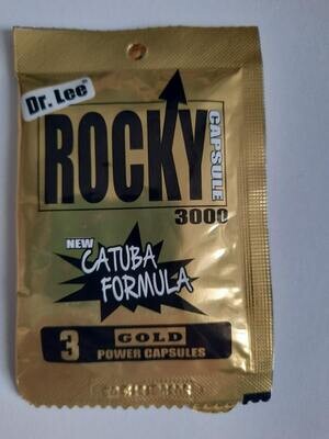 Rocky Catuba Gold Power Capsules (3 tablets)