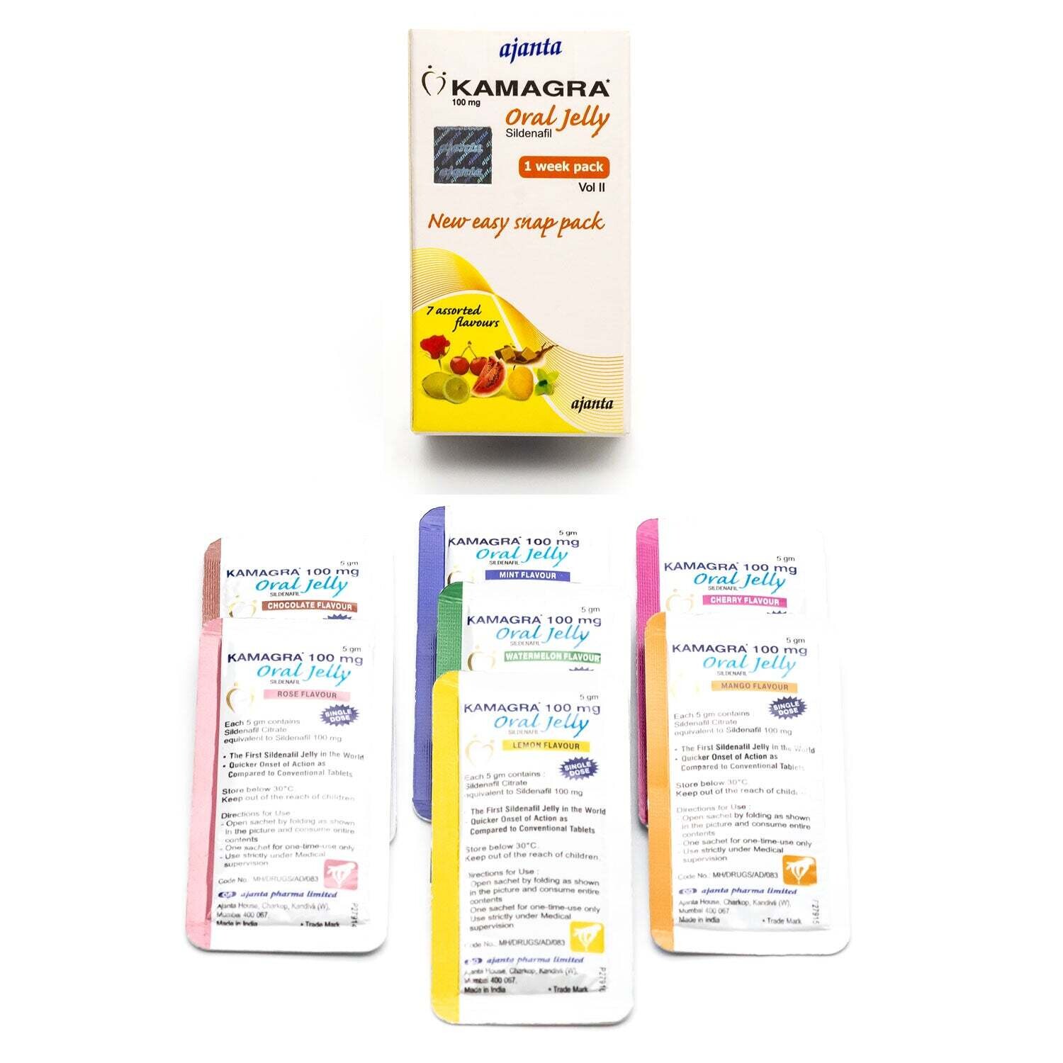 Kamagra Oral Jelly (1x Sachet)​​