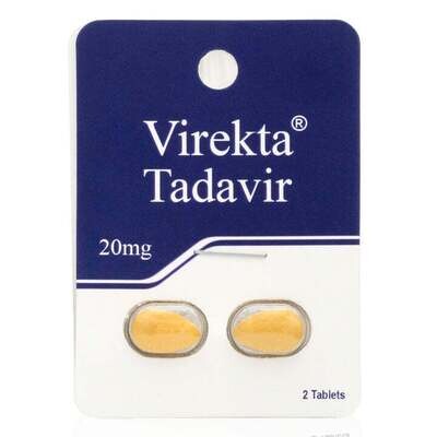 Virekta Tadavir (Packet of 2 Tablets)