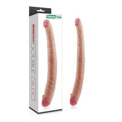 Lovetoy 14" King Size Realistic Double Penetration Dildo