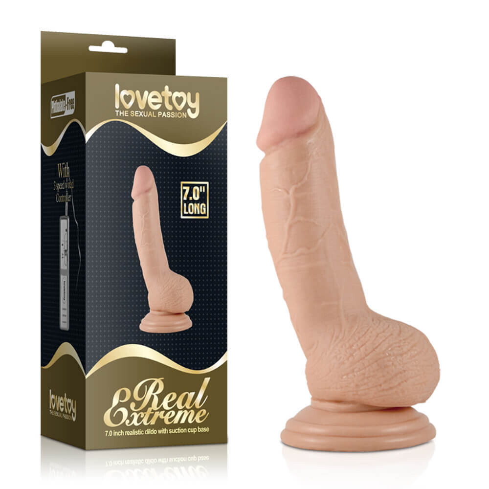 Lovetoy 7&quot; Real Extreme Dildo